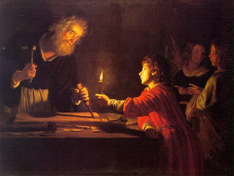 Childhood of Christ, Gerrit van Honthorst